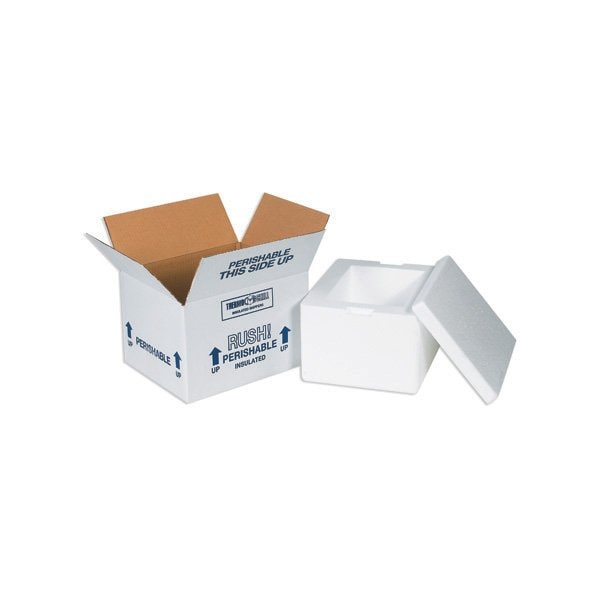 Thermo Chilll 8 x 6 x 4 1/4'' Insulated Shipping Kit, 12PK BUY00028734 - main